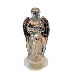 Crystal Angel Cristal d'Arques Figurine, Christmas Decorations
